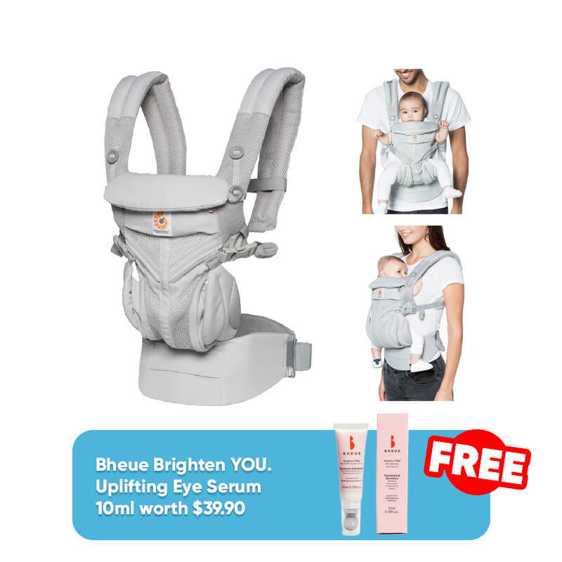 Ergobaby Omni 360 Cool Air Mesh Carrier + FREE GIFT